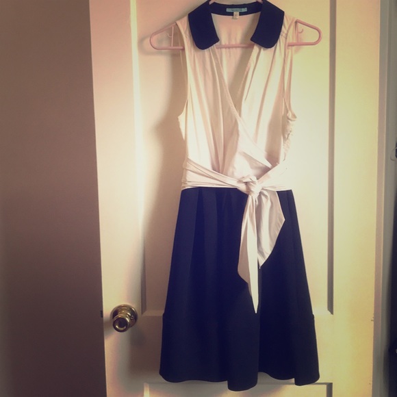 Anthropologie Dresses & Skirts - Navy & White Anthropologie Dress